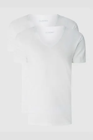 Jockey T-Shirt mit V-Ausschnitt im 2er-Pack