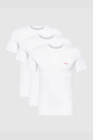HUGO BOSS T-Shirt mit Label-Print im 3er-Pack