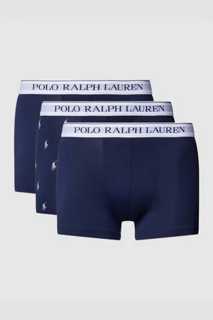 Ralph Lauren Trunks mit elastischem Logo-Bund im 3er-Pack