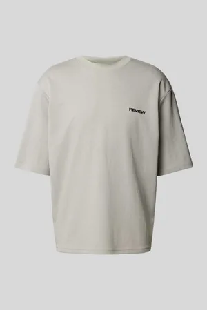 Review T-Shirt mit Label-Detail
