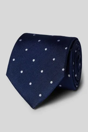 Profuomo Seidenkrawatte mit Allover-Muster (8 cm)