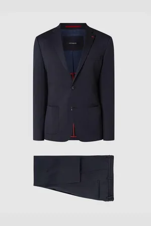 Roy Robson Slim Fit Anzug aus Jersey