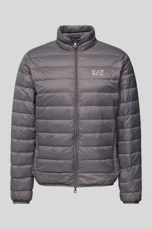 EA7 Steppjacke mit Label-Print