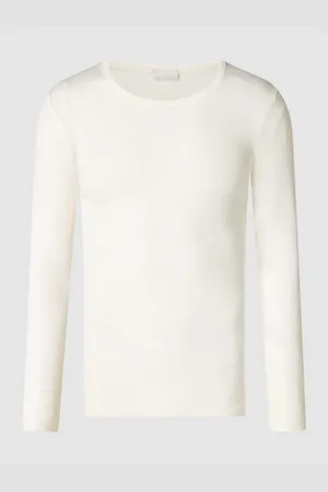 Hanro Longsleeve aus Merinowoll-Seide-Mix