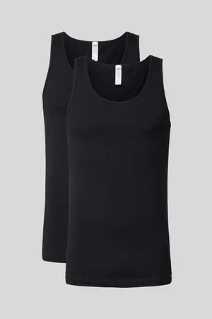 Skiny Tanktop mit Label-Detail
