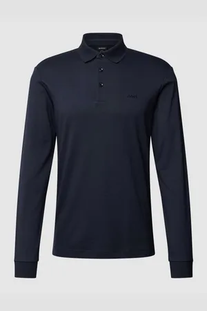 HUGO BOSS Poloshirt mit Label-Schriftzug