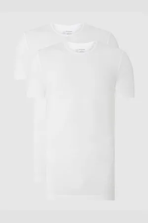 Schiesser T-Shirt mit Stretch-Anteil im 2er-Pack