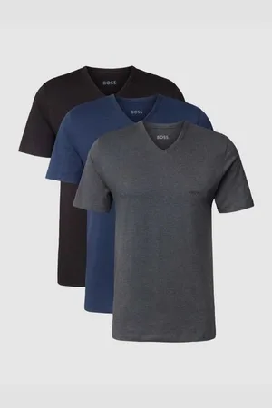 HUGO BOSS T-Shirt mit V-Ausschnitt im 3er-Pack Modell 