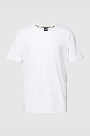 HUGO BOSS T-Shirt mit Label-Stitching
