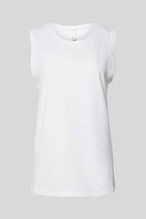 Skiny Tanktop mit Label-Detail