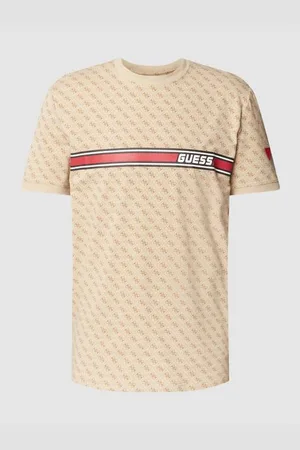 Guess T-Shirt mit Allover-Logo Modell 