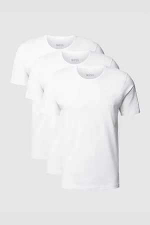 HUGO BOSS T-Shirt mit Label-Stitching im 3er-Pack Modell 