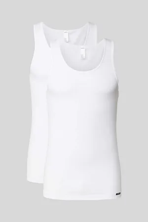 Skiny Tanktop mit Label-Detail
