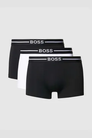 HUGO BOSS Trunks mit Stretch-Anteil im 3er-Pack