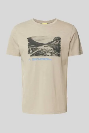 Camel Active T-Shirt mit Label-Print