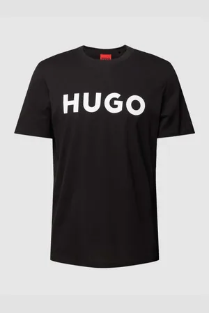HUGO BOSS T-Shirt mit Label-Schriftzug Modell 