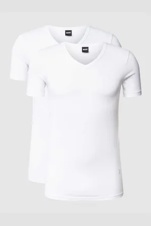 HUGO BOSS T-Shirt mit V-Ausschnitt im 2er-Pack Modell 