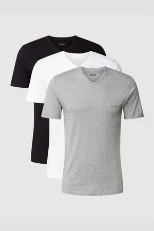 HUGO BOSS T-Shirt mit V-Ausschnitt im 3er-Pack Modell 
