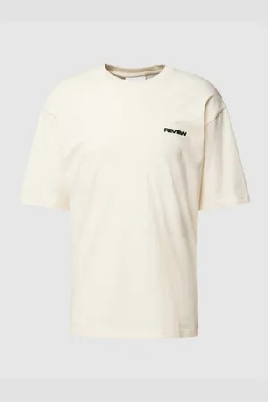 Review T-Shirt mit überschnittenen Schultern