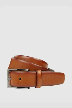 JOOP! Ledergürtel mit Label-Prägung