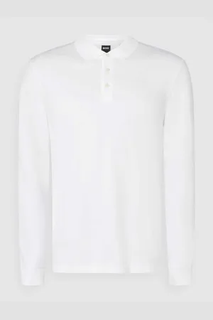 HUGO BOSS Poloshirt mit Label-Schriftzug