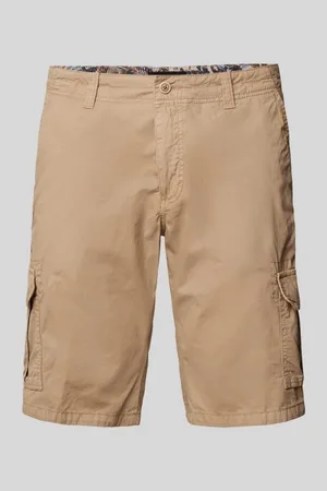 Bugatti Cargoshorts mit aufgesetzten Pattentaschen