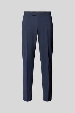 Pierre Cardin Slim Fit Anzughose mit Bügelfalten Modell 