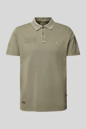 Camel Active Poloshirt mit Label-Stitching