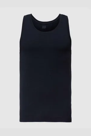 Schiesser Tanktop mit geripptem Rundhalsausschnitt Modell 