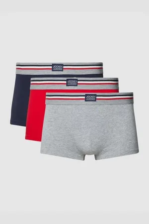 Jockey Trunks mit Logo-Detail im 3er-Pack