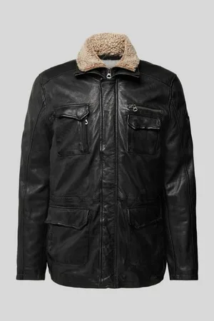 Gipsy Lederjacke mit Pattentaschen Modell 
