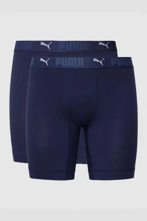 PUMA Trunks mit Label-Details im 2er-Pack