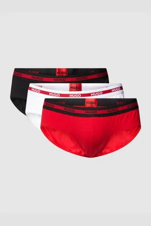 HUGO BOSS Slip mit elastischem Logo-Bund im 3er-Pack