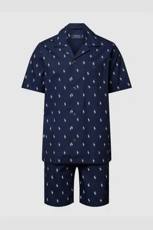 Ralph Lauren Pyjama mit Allover-Logo-Muster Modell 