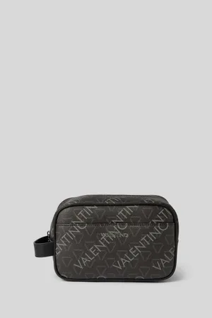 VALENTINO Kulturtasche mit Label-Schriftzug Modell 