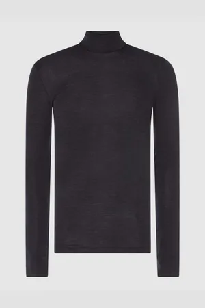 Hanro Longsleeve aus Merinowoll-Seide-Mix