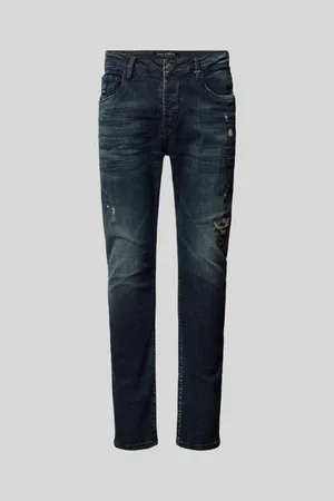 ER ELIAS RUMELIS Tapered Fit Jeans im Destroyed-Look Modell 