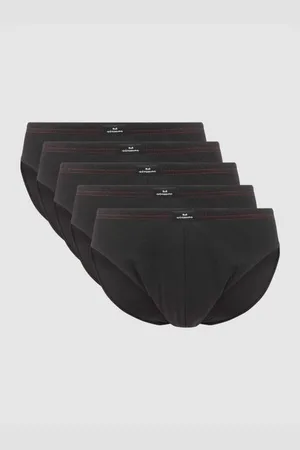Götzburg Slip mit Label-Detail im 3er-Pack