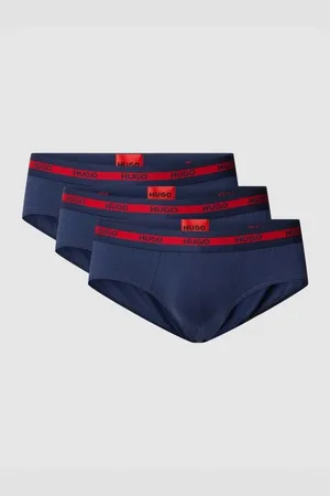 HUGO BOSS Slip mit elastischem Logo-Bund im 3er-Pack