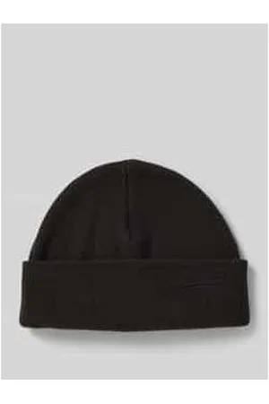 Superdry Beanie mit breitem Umschlag und Logo-Stitching