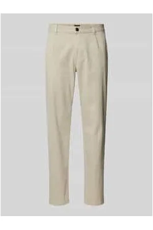 HUGO BOSS Slim Fit Chino mit Bundfalten