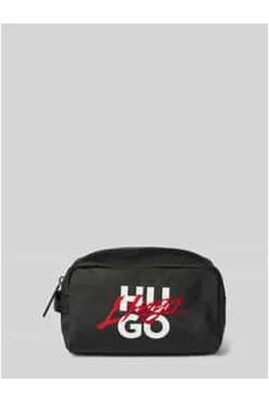 HUGO BOSS Kulturtasche mit Label-Print Modell 