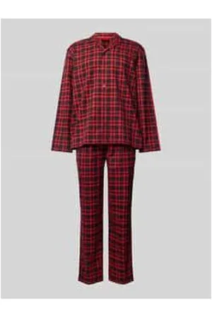 HUGO BOSS Pyjama mit Label-Details Modell 