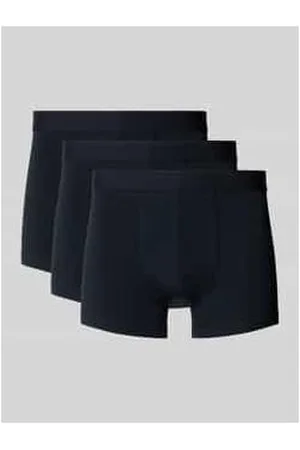 Bread & Boxers Trunks mit elastischem Bund im 3er-Pack