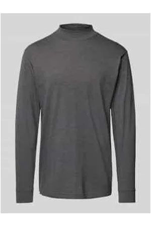 Ragman Longsleeve mit gerippten Abschlüssen