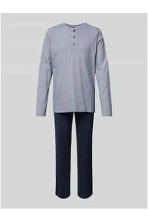 Schiesser Pyjama mit kurzem Reißverschluss