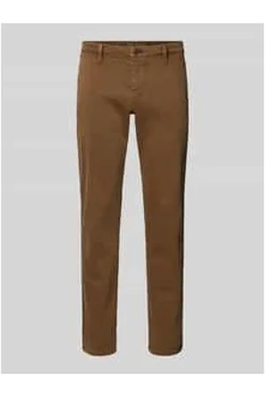 Mac Regular Fit Chino mit seitlichen Eingrifftaschen Modell 