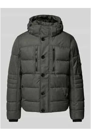 TOM TAILOR Regular Fit Pufferjacke mit abnehmbarer Kapuze