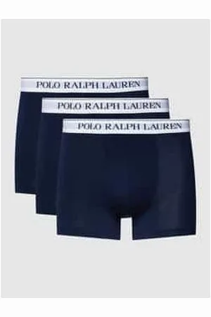 Ralph Lauren Trunks mit Label-Bund im 3er-Pack