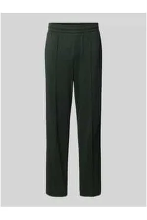 Armani Exchange Regular Fit Sweatpants mit fixierten Bügelfalten